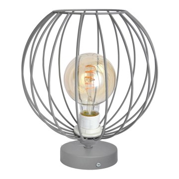 Lampa stołowa MERCURE 1xE27/15W/230V szara