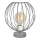 Lampa stołowa MERCURE 1xE27/15W/230V szara