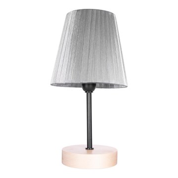 Lampa stołowa MILA 1xE14/25W/230V Brzoza – FSC certyfikowano