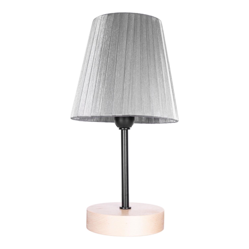 Lampa stołowa MILA 1xE14/25W/230V Brzoza – FSC certyfikowano