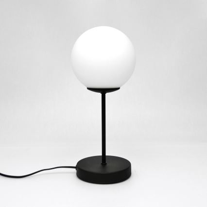 Lampa stołowa MOON 1xE27/15W/230V czarny