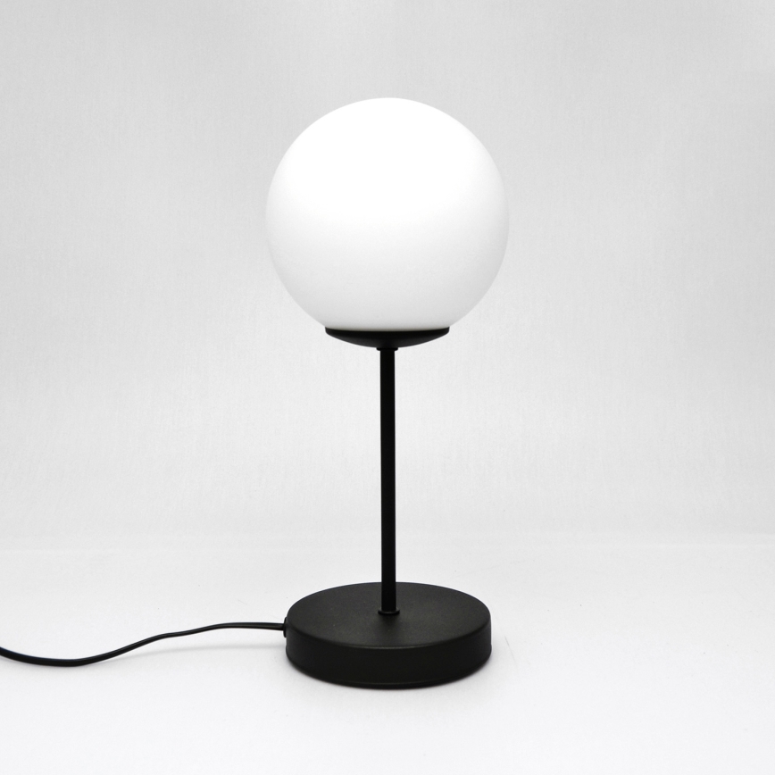 Lampa stołowa MOON 1xE27/15W/230V czarny