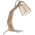 Lampa stołowa NANDO 1xE27/15W/230V beżowa