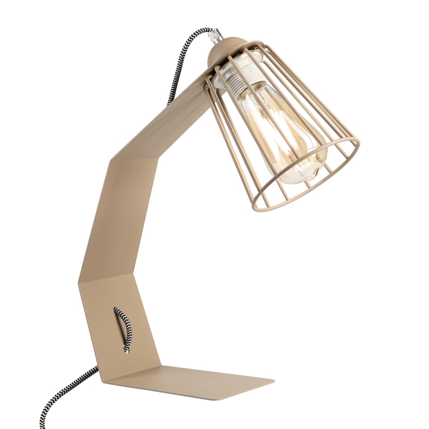 Lampa stołowa NANDO 1xE27/15W/230V beżowa