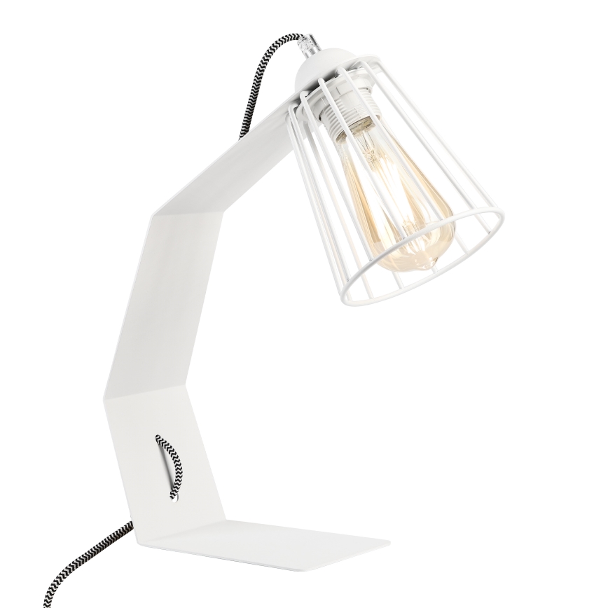 Lampa stołowa NANDO 1xE27/15W/230V biała