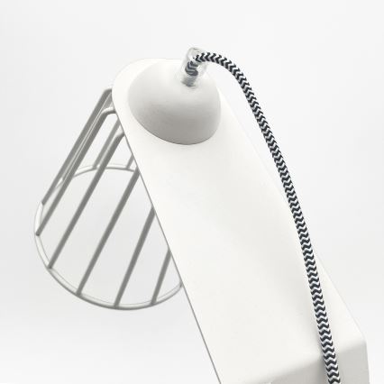 Lampa stołowa NANDO 1xE27/15W/230V biała