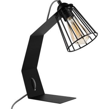 Lampa stołowa NANDO 1xE27/15W/230V czarna