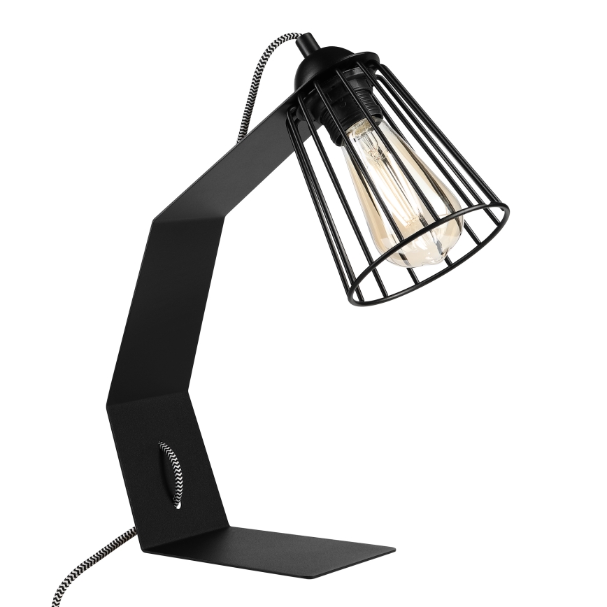 Lampa stołowa NANDO 1xE27/15W/230V czarna