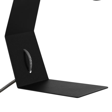 Lampa stołowa NANDO 1xE27/15W/230V czarna