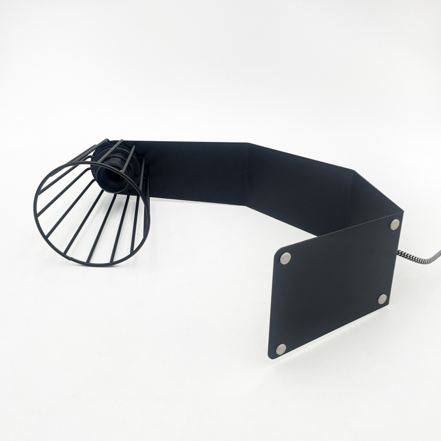 Lampa stołowa NANDO 1xE27/15W/230V czarna
