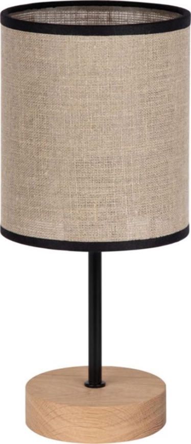 Lampa stołowa NEGRO 1xE27/25W/230V dąb