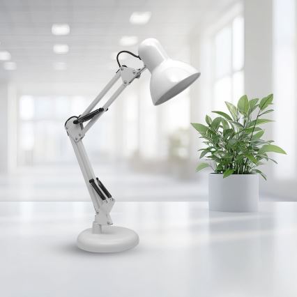 Lampa stołowa NEXA 1xE27/60W/230V biały