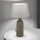 Lampa stołowa ORCHID 1xE27/40W/230V ceramika brązowy/szary