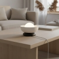 Lampa stołowa OZZY 1xG9/8W/230V biała