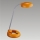 Lampa stołowa PEDRO 1xG9/40W pomarańczowa
