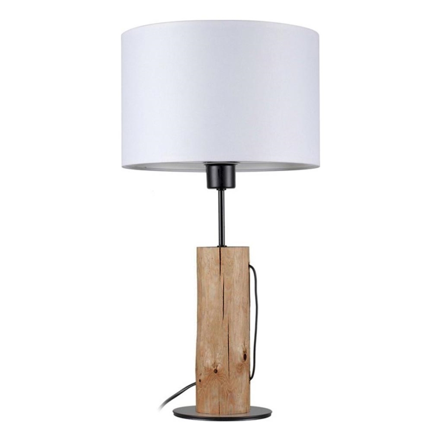 Lampa stołowa PINO 1xE27/40W/230V sosna