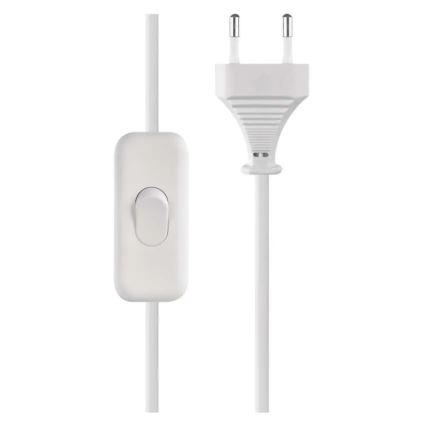 Lampa stołowa POPPY 1xE27/25W/230V biała