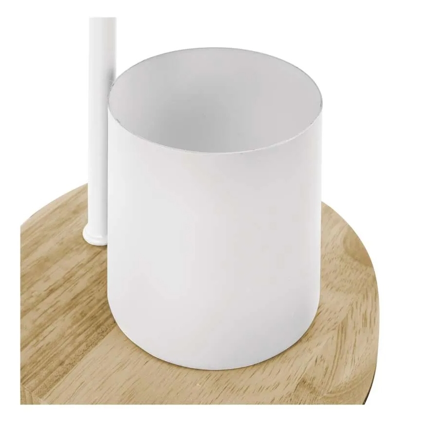 Lampa stołowa POPPY 1xE27/25W/230V biała