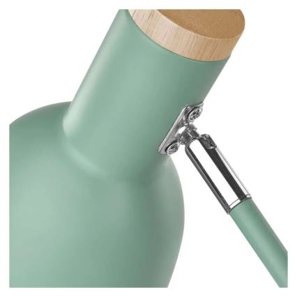 Lampa stołowa POPPY 1xE27/25W/230V zielona