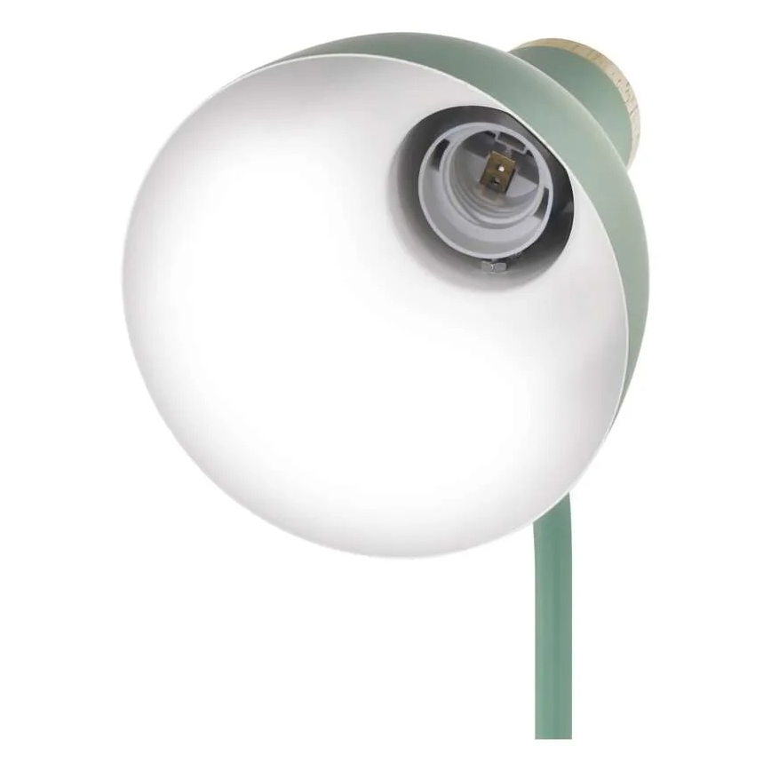 Lampa stołowa POPPY 1xE27/25W/230V zielona