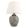 Lampa stołowa RAMZES 1xE27/40W/230V biała/szara