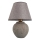 Lampa stołowa RAMZES 1xE27/40W/230V brązowa