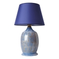 Lampa stołowa RAMZES 1xE27/40W/230V niebieska