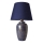 Lampa stołowa RAMZES 1xE27/40W/230V niebieska