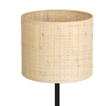 Lampa stołowa RATTAN 1xE27/60W/230V śr. 18 cm rattan