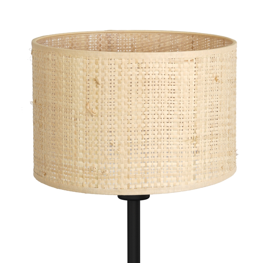 Lampa stołowa RATTAN 1xE27/60W/230V śr. 25 cm rattan