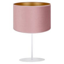Lampa stołowa ROLLER 1xE14/15W/230V różowy/złoty