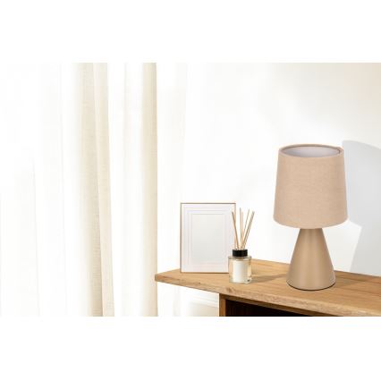 Lampa stołowa SATTI 1xE14/40W/230V beżowa