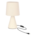 Lampa stołowa SATTI 1xE14/40W/230V kremowa