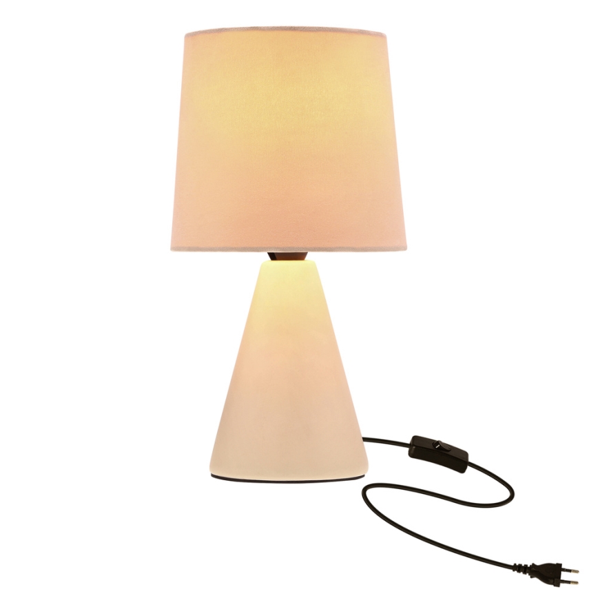 Lampa stołowa SATTI 1xE14/40W/230V kremowa