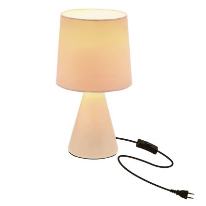Lampa stołowa SATTI 1xE14/40W/230V kremowa