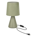 Lampa stołowa SATTI 1xE14/40W/230V zielona