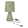 Lampa stołowa SATTI 1xE14/40W/230V zielona