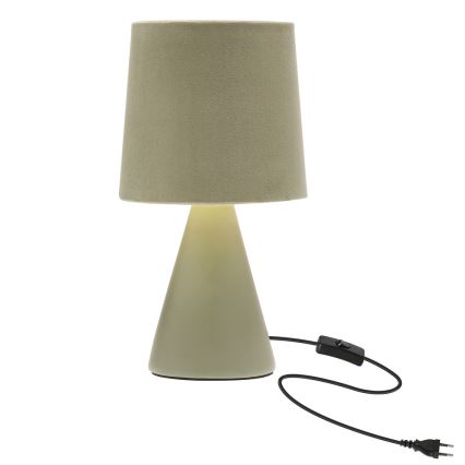 Lampa stołowa SATTI 1xE14/40W/230V zielona