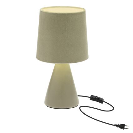 Lampa stołowa SATTI 1xE14/40W/230V zielona