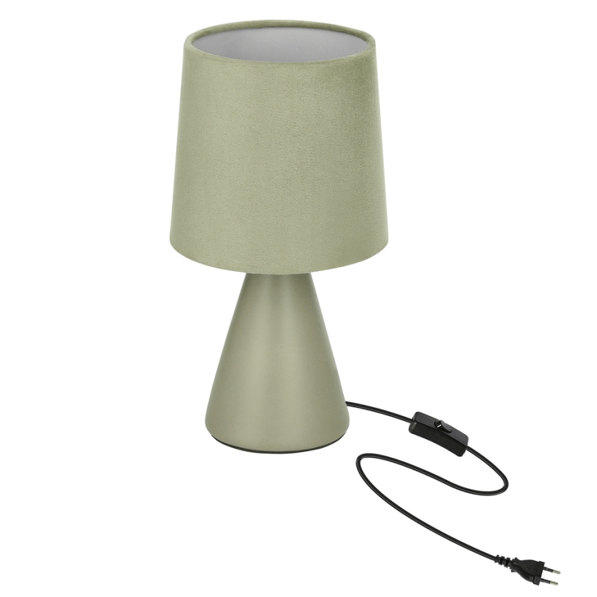 Lampa stołowa SATTI 1xE14/40W/230V zielona