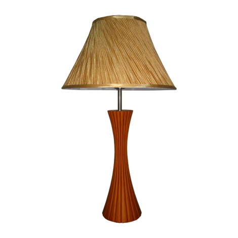 Lampa stołowa SIGLO wiśniowe drewno