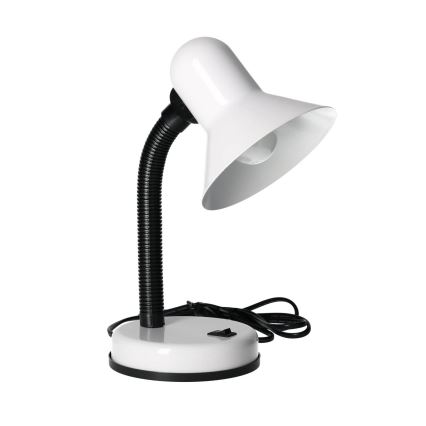 Lampa stołowa SMIESZEK 1xE27/40W/230V biała