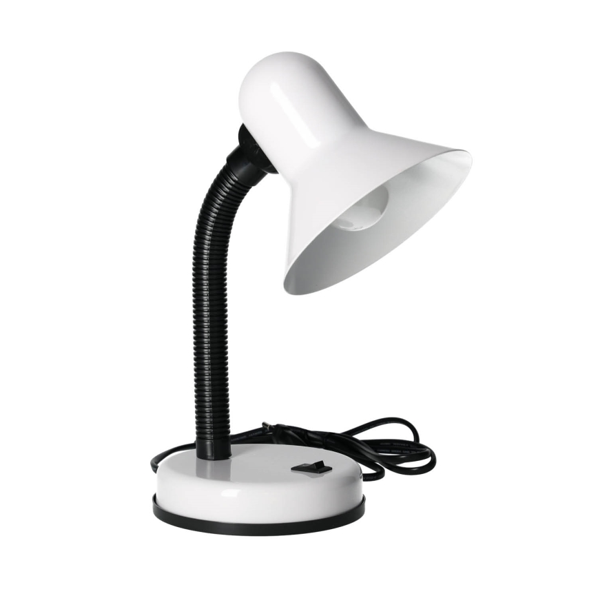Lampa stołowa SMIESZEK 1xE27/40W/230V biała