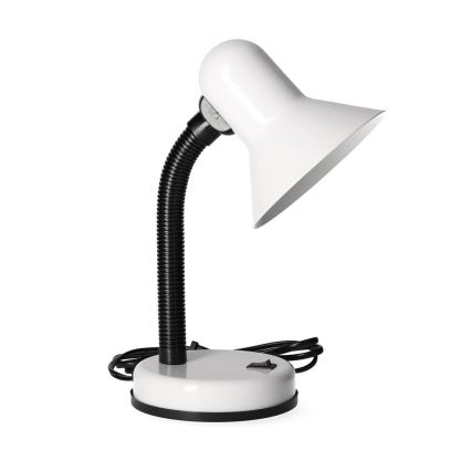 Lampa stołowa SMIESZEK 1xE27/40W/230V biała