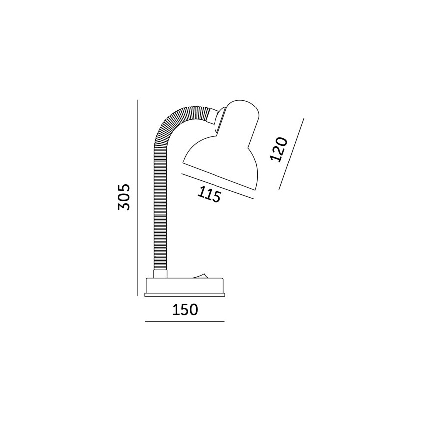 Lampa stołowa SMIESZEK 1xE27/40W/230V różowa