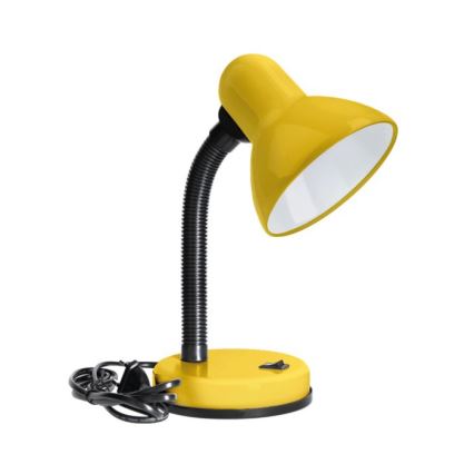 Lampa stołowa SMIESZEK 1xE27/40W/230V żółta