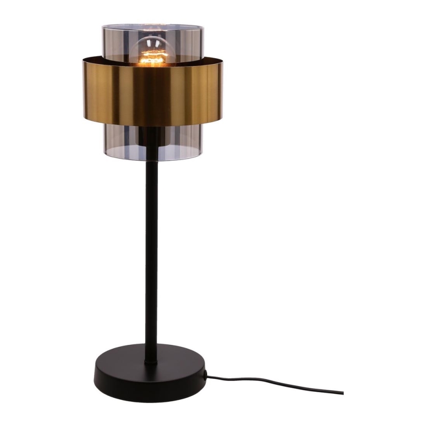 Lampa stołowa SPIEGA 1xE27/60W/230V złoty/czarny