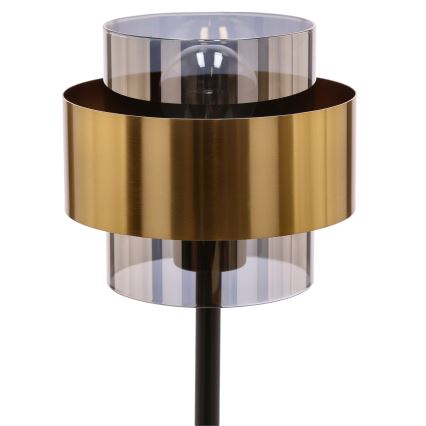 Lampa stołowa SPIEGA 1xE27/60W/230V złoty/czarny