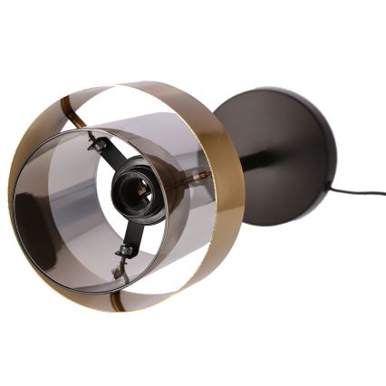 Lampa stołowa SPIEGA 1xE27/60W/230V złoty/czarny