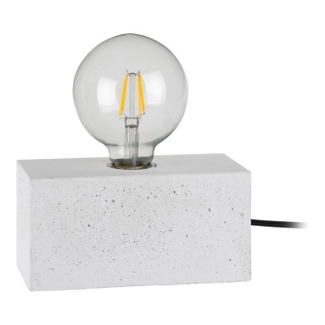 Lampa stołowa STRONG DOUBLE 1xE27/25W/230V beton